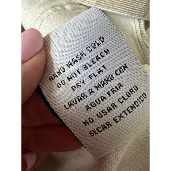 EASEL Women's 100% Cotton Twill Slouchy Checkerboard Check Jumper Overalls Sz L - Picture 11 of 13